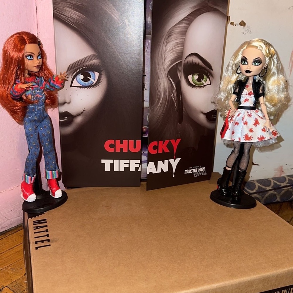 Monster High Skullector Chucky Tiffany Dolls - Picture 2 of 2